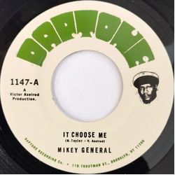 Mikey General / Earl Maxton It Choose Me / Prattle Vinyl 7" USED