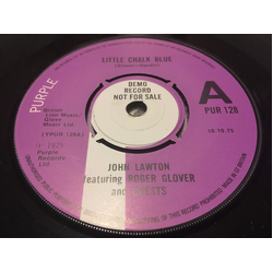 John Lawton / Roger Glover And Guests Little Chalk Blue Vinyl 7" USED