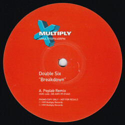Double Six Breakdown USED VINYL 12INCH 45 RPM PROMO