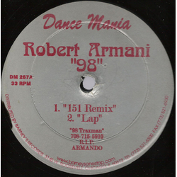 Robert Armani 98 Vinyl 12" USED