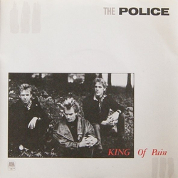The Police King Of Pain Vinyl 7" USED