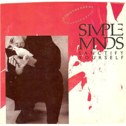 Simple Minds Sanctify Yourself USED VINYL 7INCH 45 RPM SINGLE STEREO