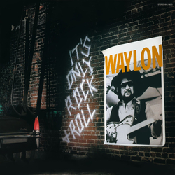 Waylon Jennings It's Only Rock & Roll Vinyl LP USED