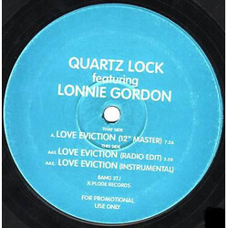 Quartzlock / Lonnie Gordon Love Eviction USED VINYL 12INCH PROMO