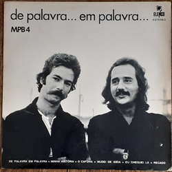 MPB4 De Palavra Em Palavra Vinyl LP USED