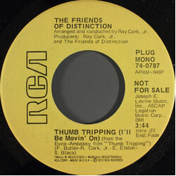 The Friends Of Distinction Thumb Tripping (I'll Be Movin' On) USED VINYL 7INCH 45 RPM PROMO MONO
