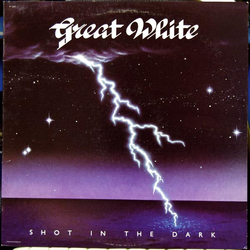 Great White Shot In The Dark Vinyl LP USED