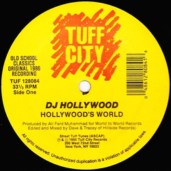 DJ Hollywood Hollywood's World / Smoking Jumbos Vinyl 12" USED