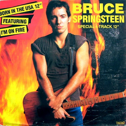 Bruce Springsteen I'm On Fire / Born In The USA Vinyl 12" USED