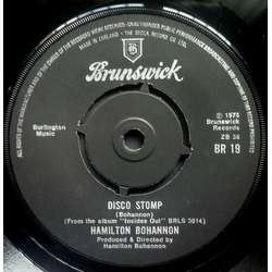 Hamilton Bohannon Disco Stomp Vinyl 7" USED