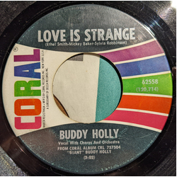 Buddy Holly Love Is Strange / You're The One Vinyl 7" USED