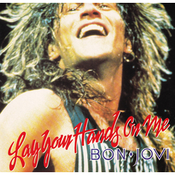 Bon Jovi Lay Your Hands On Me Vinyl 12" USED