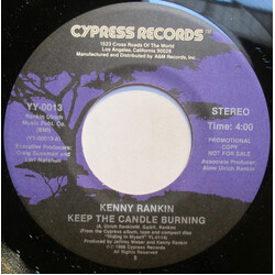 Kenny Rankin Keep The Candle Burning USED VINYL 7INCH 45 RPM PROMO STEREO