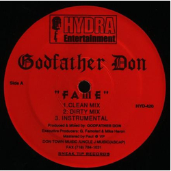 Godfather Don Fame / Da Bomb Baby Vinyl 12" USED