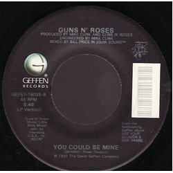 Guns N' Roses You Could Be Mine Vinyl 7" USED