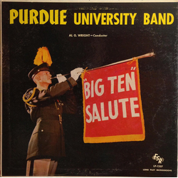 Purdue University Band Big Ten Salute Vinyl LP USED