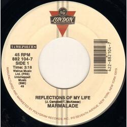 The Marmalade Reflections Of My Life  /  Rainbow USED VINYL 7INCH 45 RPM SINGLE REISSUE