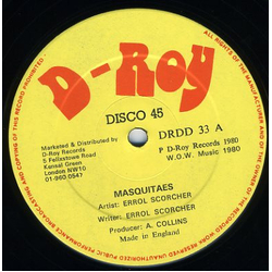 Errol Scorcher Masquitaes Vinyl 12" USED