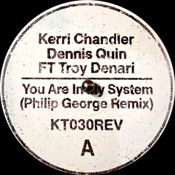 Kerri Chandler / Dennis Quin / Troy Denari You Are In My System (Philip George Remix) Vinyl 12" USED