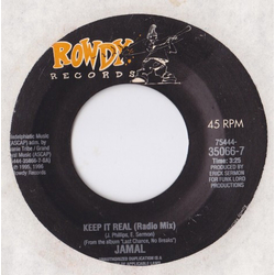 Jamal (2) Keep It Real Vinyl 7" USED