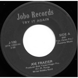 Joe Frazier Try It Again Vinyl 7" USED