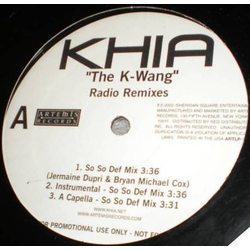 Khia The K-Wang (Radio Remixes) Vinyl 12" USED
