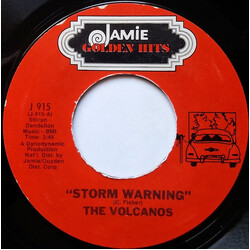 The Volcanos (2) Storm Warning / A Lady's Man USED VINYL 7INCH 45 RPM SINGLE STYRENE
