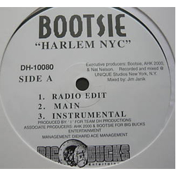 Bootsie Harlem NYC Vinyl 12" USED