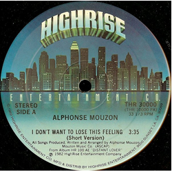 Alphonse Mouzon I Don't Want To Lose This Feeling Vinyl 12" USED