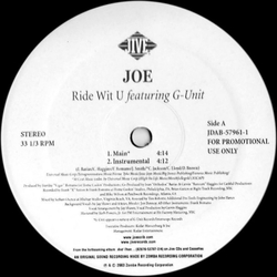 Joe Ride Wit U Vinyl 12" USED