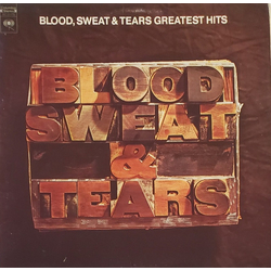 Blood, Sweat And Tears Blood, Sweat & Tears Greatest Hits Vinyl LP USED