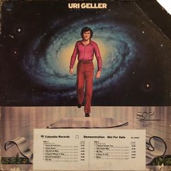 Uri Geller Uri Geller Vinyl LP USED