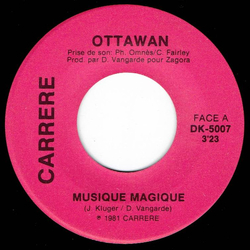 Ottawan Musique Magique Vinyl 7" USED
