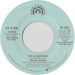 Glass Moon On A Carousel USED VINYL 7INCH 45 RPM SINGLE PROMO STEREO