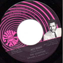 The Coasters Act Right Vinyl 7" USED