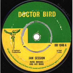 The Baba Brooks Band Jam Session Vinyl 7" USED