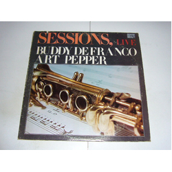 Buddy DeFranco / Art Pepper Sessions, Live Vinyl LP USED