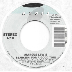 Marcus Lewis Searchin' For A Good Time USED VINYL 7INCH 45 RPM