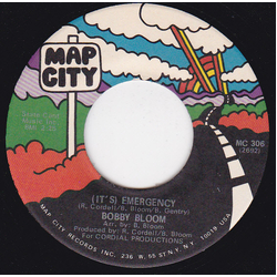 Bobby Bloom (It's) Emergency Vinyl 7" USED