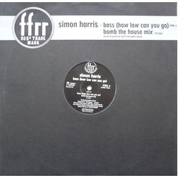 Simon Harris Bass (How Low Can You Go) (Bomb The House Mix) Vinyl 12" USED
