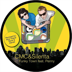 CMC & Silenta Funky Town Vinyl 12" USED