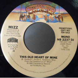 Mizz (2) This Old Heart Of Mine Vinyl 7" USED