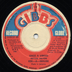 Eek-A-Mouse / Joe Gibbs & The Professionals Once A Virgin / Modelling Queen Vinyl 12" USED