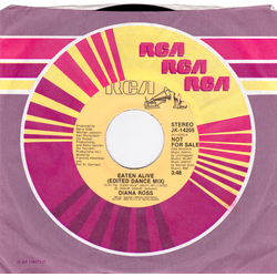 Diana Ross Eaten Alive (Edited Dance Mix) Vinyl 7" USED
