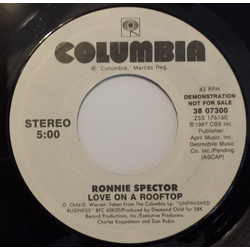 Ronnie Spector Love On A Rooftop Vinyl 7" USED