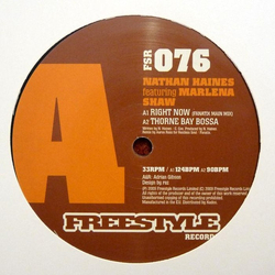 Nathan Haines / Marlena Shaw Right Now Vinyl 12" USED