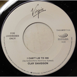 Clay Davidson (2) I Can't Lie To Me Vinyl 7" USED