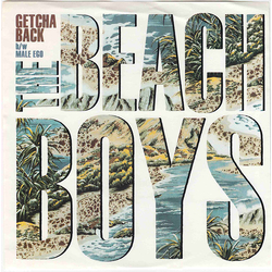 The Beach Boys Getcha Back Vinyl 7" USED