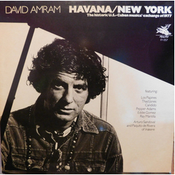 David Amram Havana/New York Vinyl LP USED