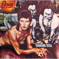 David Bowie Diamond Dogs Vinyl LP USED
